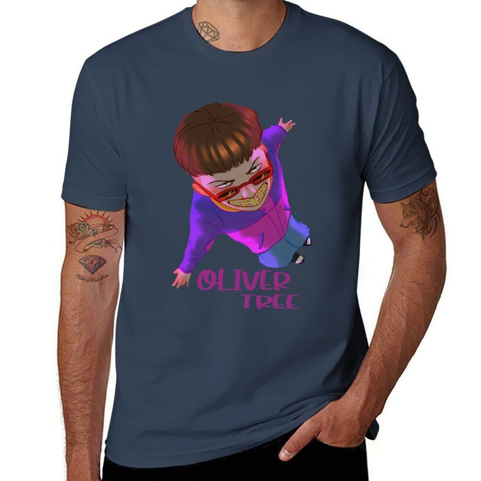 Oliver Tree Fan Art Tshirt Sporty Casual Quick Dry Tshirt S