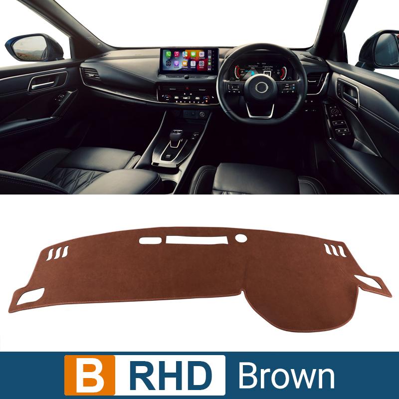 Car Dashboard Cover Mat Avoid Light Pads Anti-UV Carpets Accessories For Nissan Qashqai J12 2024 E-Power 3 MK3