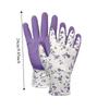 3Pairs Breathable Latex Foam Gloves Comfortable Working Glove Durable Gardening Gloves  For Women