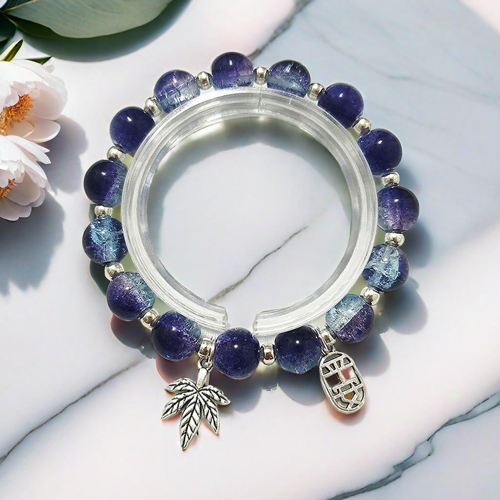 Daisy Popcorn Beaded Bracelet: Elegant Women's Hand Jewelry