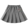 DAVE&BELLA Girls' School Style Pleated Short Skirt