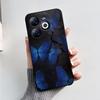 Case For Infinix Smart 8 Back Cover Black Silicon Soft TPU Marble Cover For Infinix Smart 8 X6525 Funda Smart8 Phone Cases Coque