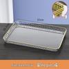 Rectangular Transparent Serving Tray