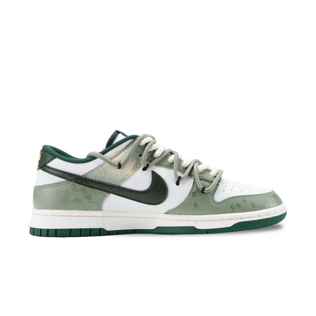 Nike Dunk The Dream Of The Outlaw Cloud Abrasion Resistant Skateboard Shoes Unisex White Green HF5441-115(Team626-)