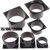 75/100/120MM ABS Wall Flange Connector For Ventilation Pipe Air Ducting Connection For Smart Home Accessories Drop Ship