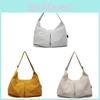 Borsa a tracolla minimalista in tela con chiusura a zip per uso quotidiano casual