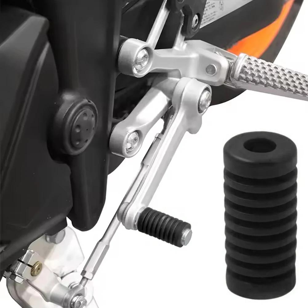 1/2Pcs Universal Motorcycle Gear Shift Shifter Lever Foot Pad Pedal Rubber Cover Moto Start Foot Pegs Pad Motorcycle Accessories