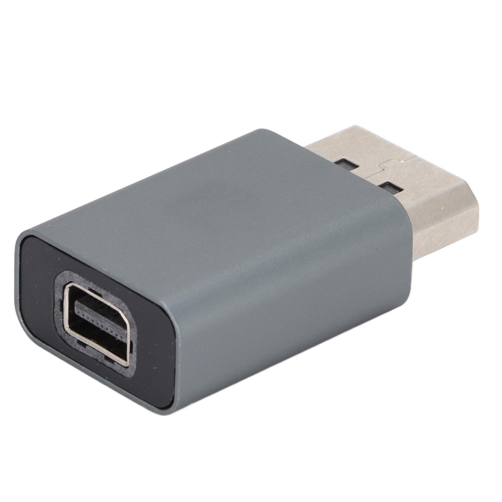 

Адаптер DisplayPort из алюминиевого сплава DisplayPort Male to Mini DP Female Adapter для передачи видео