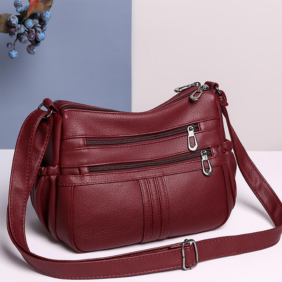 

Роскошная сумка через плечо для женщин, высококачественные мягкие сумки на плечо из искусственной кожи, трендовые новые дизайнерские сумки 2023 года, сумки большой емкости, кошельки