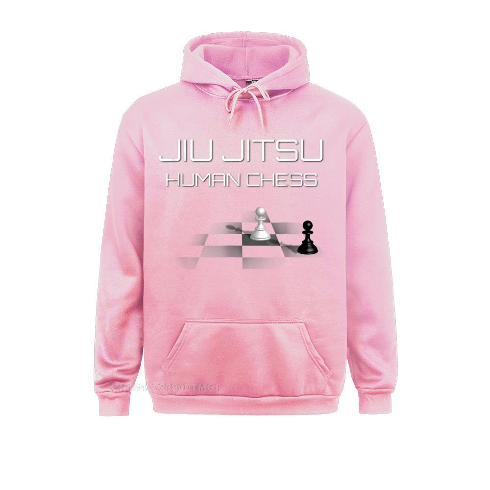 Hoodies Clothes Human Chess Jiu Jitsu Shirt BJJ MMA Unisex Summer/Fall Long Sleeve  Adult Sweatshirts Simple Style Funny