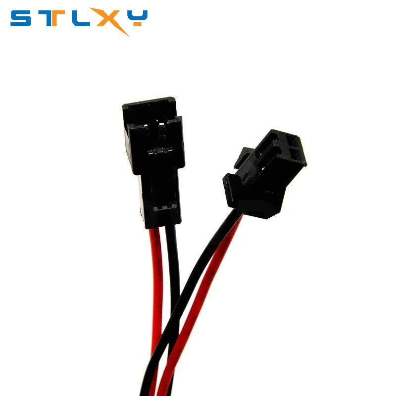 5Pairs 15cm Long JST SM 2Pins Plug Male to Female Wire Connector 3pin 4pin KIT DIY 22AWG