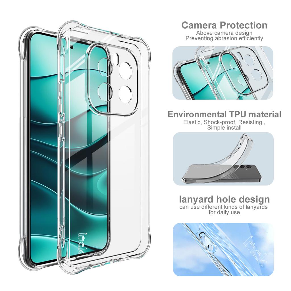 Für Honor GT Pro 5G Handyhülle IMAK Stoßfeste Weiche Hülle