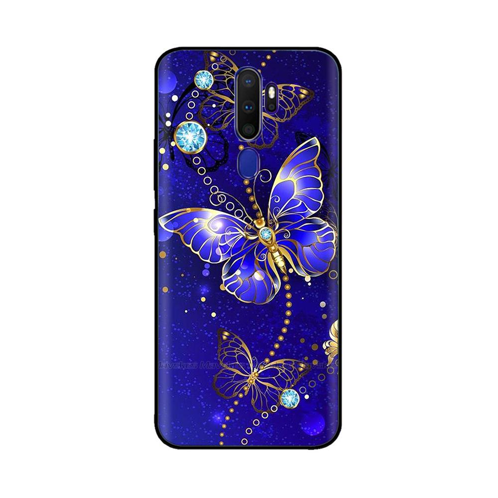 Für Oppo A9 2020 Hülle Oppo A5 2020 Niedliche Cartoon Bemalte Abdeckung Weiche TPU Handyhülle Für Oppo A11X OppoA5 OppoA9 2020 Bumper Fundas