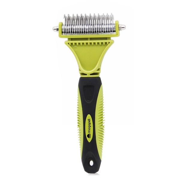 Mogapet pet tangle removal brush MOP-010, Korean pet shampoo