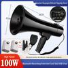Shuanghe 100W High-Power Handheld Megaphone with USB and Recording Feature