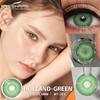 Eyeshare 1 Pair Holland Yearly Contact Lenses Blue Colored Eye Contacts Natural Gray Pupils For Men