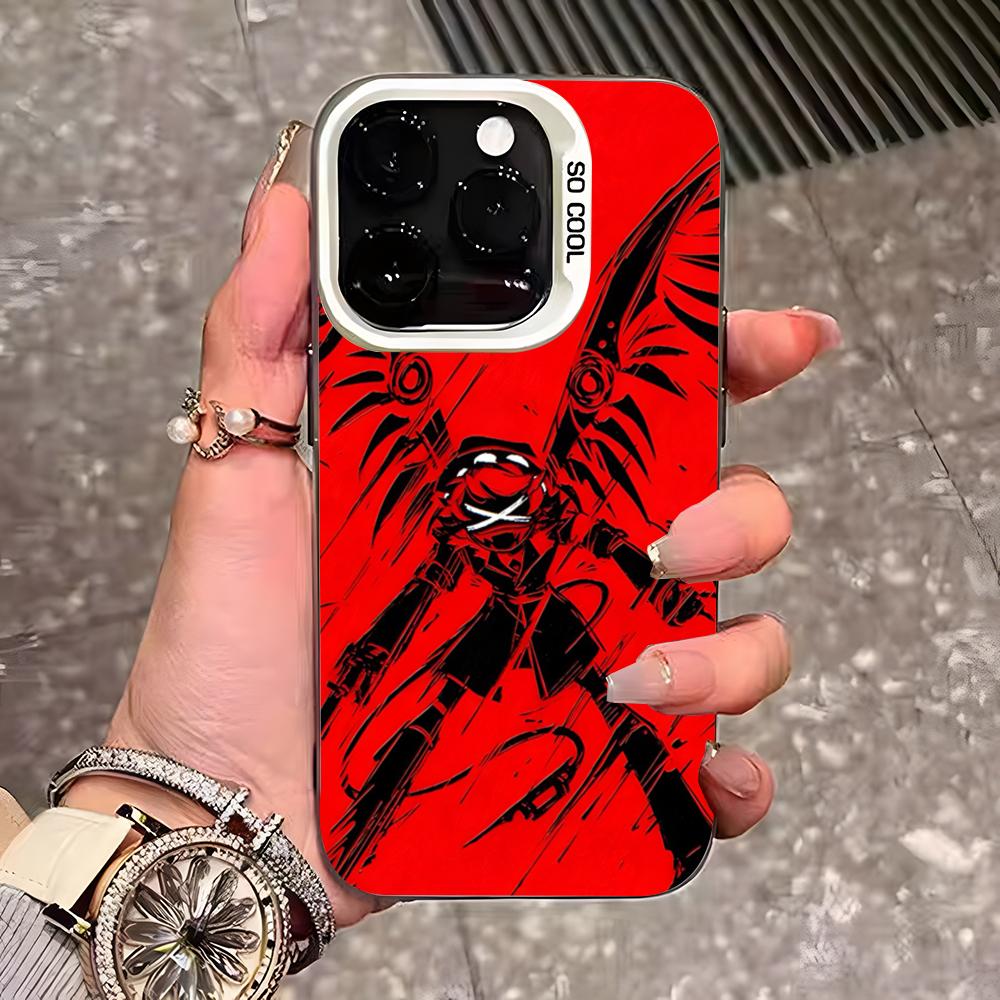 Murder Drones Phone Case For IPhone 17 Pro Max 16 Pro Max 15 14 13 11 12 Mini Xs X Xr 7 8 Plus Se Color Silver Cover