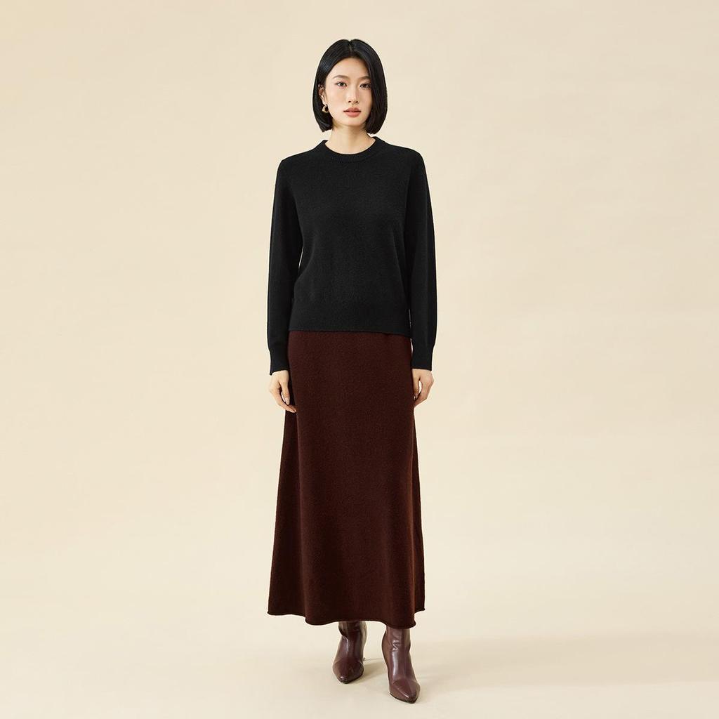 Northern Deer E* Series Women's Back Zip 100% Fine Cashmere Knitwear 15.8 Micron 251415