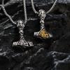 Nordic Viking Retro Punk Triangle Anchor Pendant Accessory