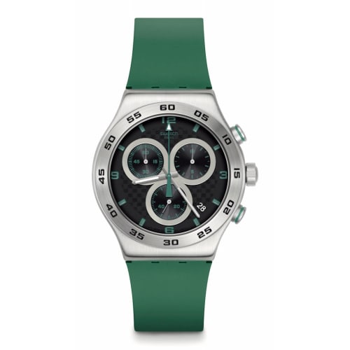 Swatch Carbon Green YVS525 watch
