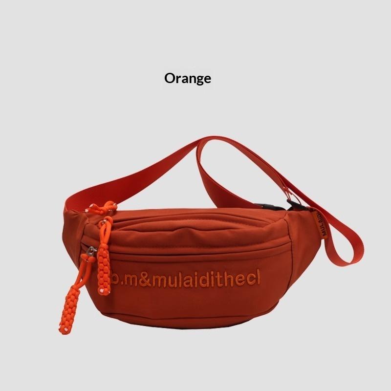 Unisex Canvas Crossbody Bag Able Compact With Multiple Convenient Compartments Suitable For School And Casual Outings