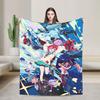 Gundam Blanket Quality Super Soft Throw Blanket Winter Boy Girl Couch Bed Funny Bedspread