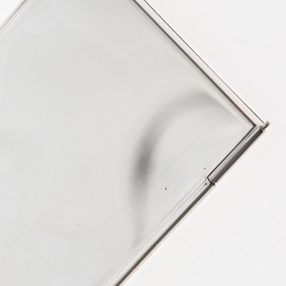 CARTIER 2C Card Case Silver925 unisex Used