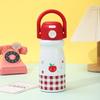 New Children's Straw Cup Cute Cartoon Portable Portable Bouncing Cup High Value Large Capacity Stainless Steel Thermos Cup