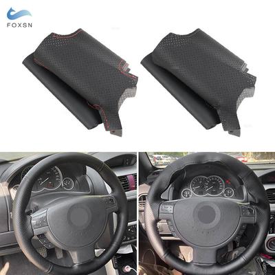 Handgeweven Stuurwielhoes Leerbekleding Voor Opel Vauxhall Corsa C 2000-2006 Combo C 2001-2011 Holden Barina Tigra
