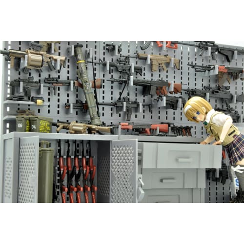 Little Armory LD006 Gun Rack B Plastic Model