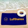 Fashion print L-Lufthansa Towel Drying Bath Towel Applicable To Light Swimming Camping Yoga Beach Out