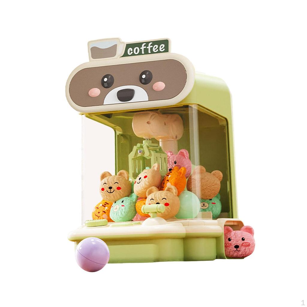 Claw Game Machine Grabber Doll with Sounds Pretend Play Exciting Party Favors Mini Candy Prize