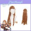 Peruca Cosplay Aloy de Genshin Impacto Cabelo Longo Ideias de Fantasia de Halloween