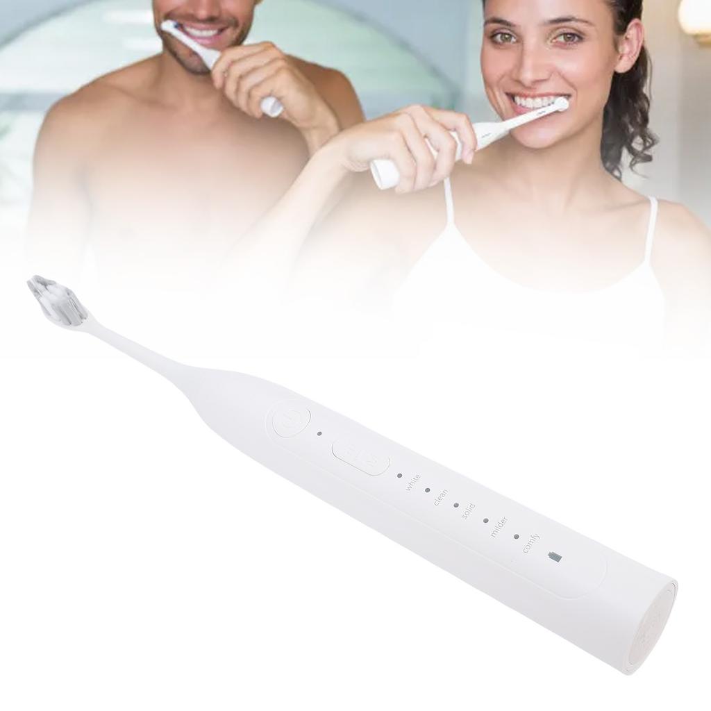 Elektryczna szczoteczka do zębów Ładowalna Wodoodporna na baterie szczoteczka do zębów z wymiennymi główkami