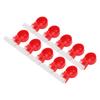 10 Set Chicken Waterer Cups Automatic Filling Prevent Leakage Pigeon Drinking Bowl for Ducks Birds G1 2