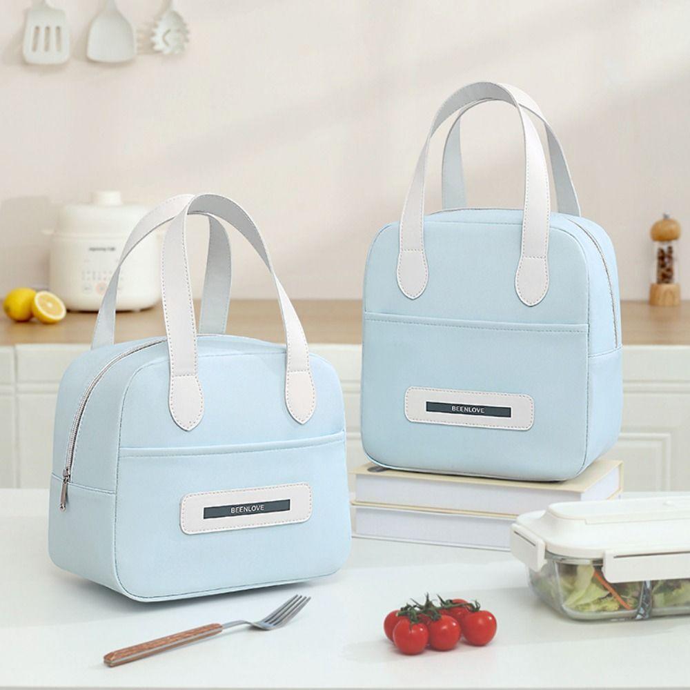 Portable Insulated Tote Bag Handheld Thermal Lunch Pouch Fashion Insulated Cooler Bags  Picnic
