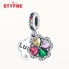 Copperheart Beads Lucky Four Leaf Clover Series Symbolcharm Fit Original Bracelet Diy For Women Fine Jewelry Gift