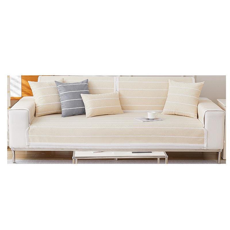 Simple and Modern Fabric Craft Non-Slip Sofa Cushion Four Seasons Universal Sofa Cover Cover Towel Living Room Sofa Cover Cloth