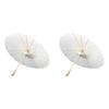 10-1pcs Oiled Paper Umbrella 60cm DIY White Umbrella Photography Props Decorative Chinese Parasol for Wedding Party Decor