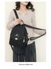 Women's High-End Embroidered Kangaroo Oxford Cloth Backpack for Travel