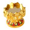 62KD Ghee Lamp Holder Home Table Centerpieces Lotuss Desk Holder
