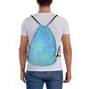 Custom S-Sponges Anime Bobes Drawstring Backpack Sports Gym Bag for Women Men Cartoon Training Sackpack