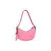 Coach Luna 27 Zipper Closure Soft Pebble Grain Leather Tote Crossbody Shoulder Bag Women bags Pink CC439-LHVDT