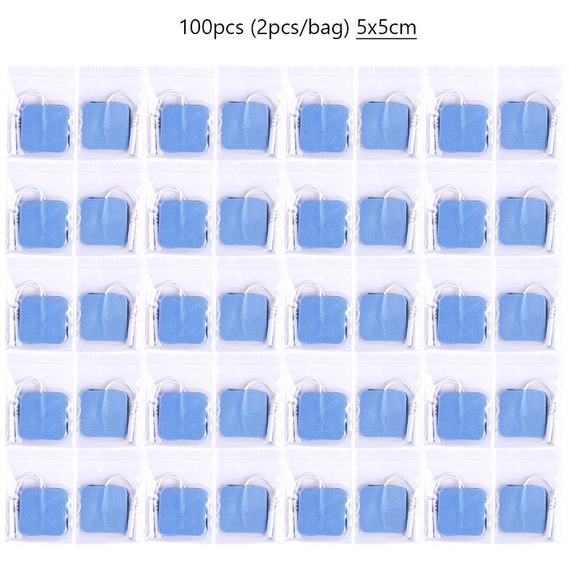 Non-woven Fabric Self Adhesive Replacement Pads Muscle Stimulator Electrode Pads Electric Digital Therapy Massage Sticker