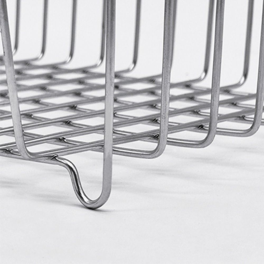 Rust-proof Kitchen Drain Basket Stackable Tableware Storage Rack Cabinet Organizer  Pantry