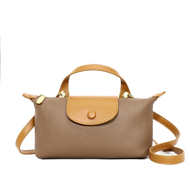 

Genuine Leather Messenger Bags Women 2026 Trending Handbags Ladies Branded Shoulder Crossbody 100%Cow Leather Luxury Casual Sac 28cm 6cm 11cm