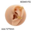 European Luxury Titanium Steel No-Pierce Ear Cuff for Women - High-End Fashion Open Hoop Earring