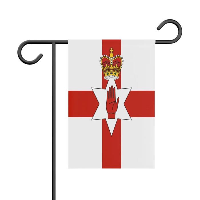 Drapeau - Irlande du Nord - 32 x 47.5 cm - Polyester - Impression recto/verso - Jardin extérieur