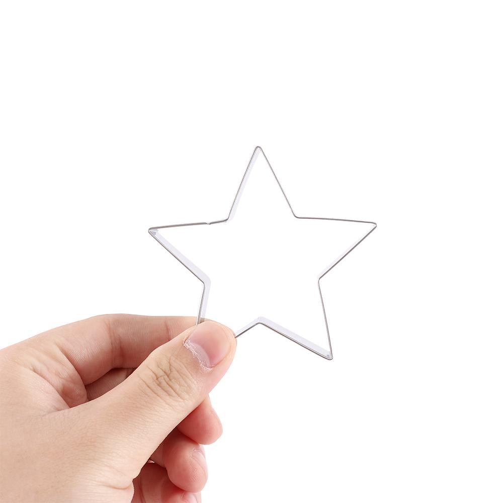 Pastry Heart&Star Shape Fondant Tools Cutter Cookie Cutter Cooking Tools Baking Mold Biscuit Moulds