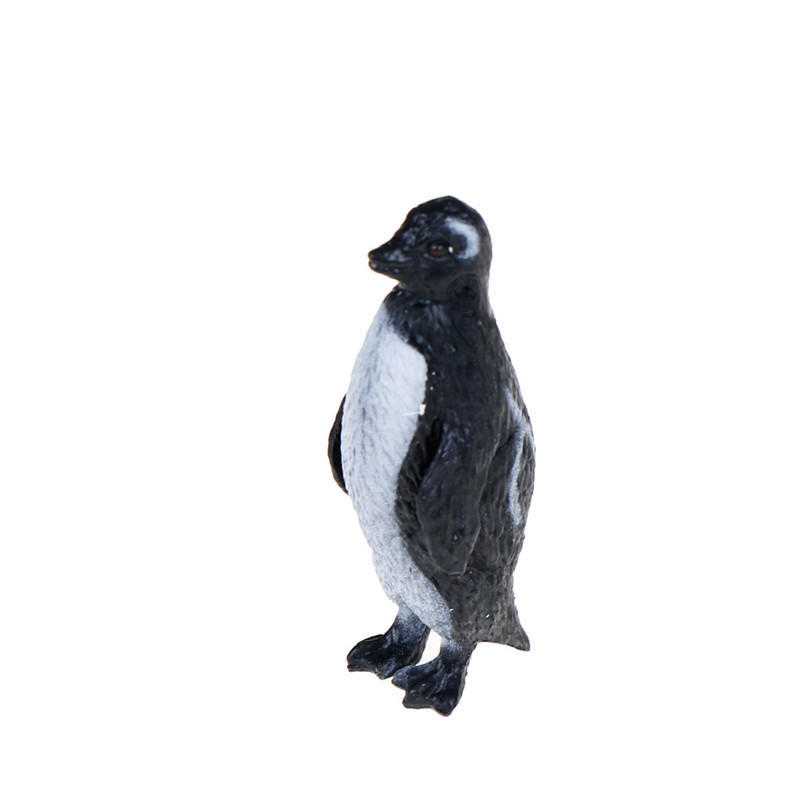 8Pcs/Set Plastic Ocean Animal Small Penguin Figure Model Toy